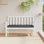 Coussin de banc de jardin Ebern Designs