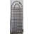 Wood Lattice Panel Trellis-729743901