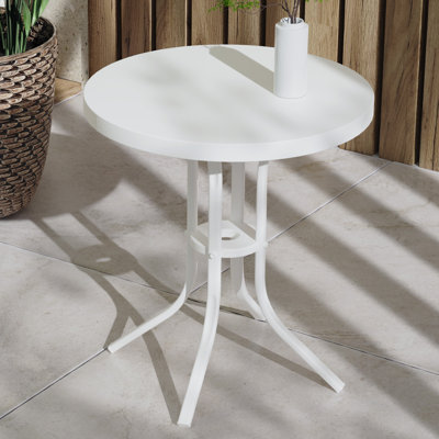 Table de bout en acier Ebern Designs