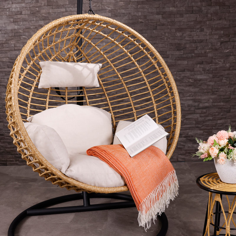  Charles Bentley Hanging Swing Chair with Stand