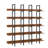 5 Tier Bookcase With Metal Frame, Open Book Display Shelf-685312459