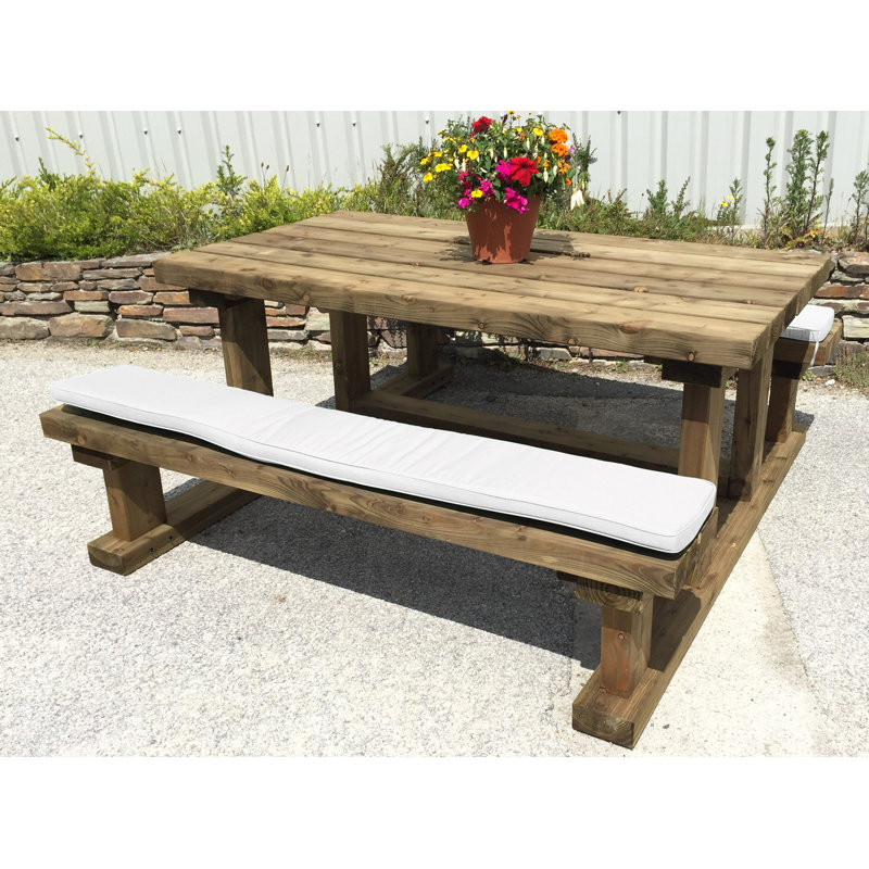 Bench Cushion, Green, 150"W