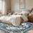 Straub Large Tranditional Rugs Living Room Rug Washable Bedroom Rug Non-Slip Colorful Vintage Accent Floor Carpet For Home DecorBlack-107220592