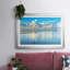 Sunrise Dock, reproduction d'art sur toile-95887234-106063824