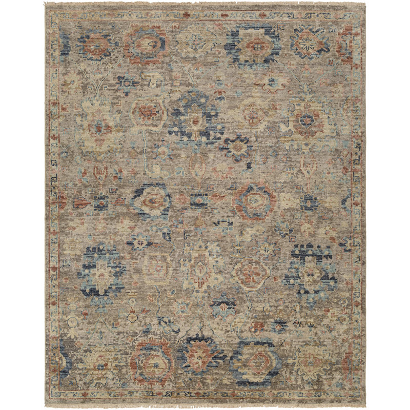Monterey Wool Oriental Area Rug, Rectangle 8' x 10'