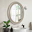 Miroir mural rétro avec cadre vieilli vintage 23,62 po
