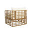 Chaise d'appoint en rotin avec coussins 32,5 po Christopher Knight Home