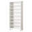 9-Tiers Tall Bookcase With LED Lighting-1175739197