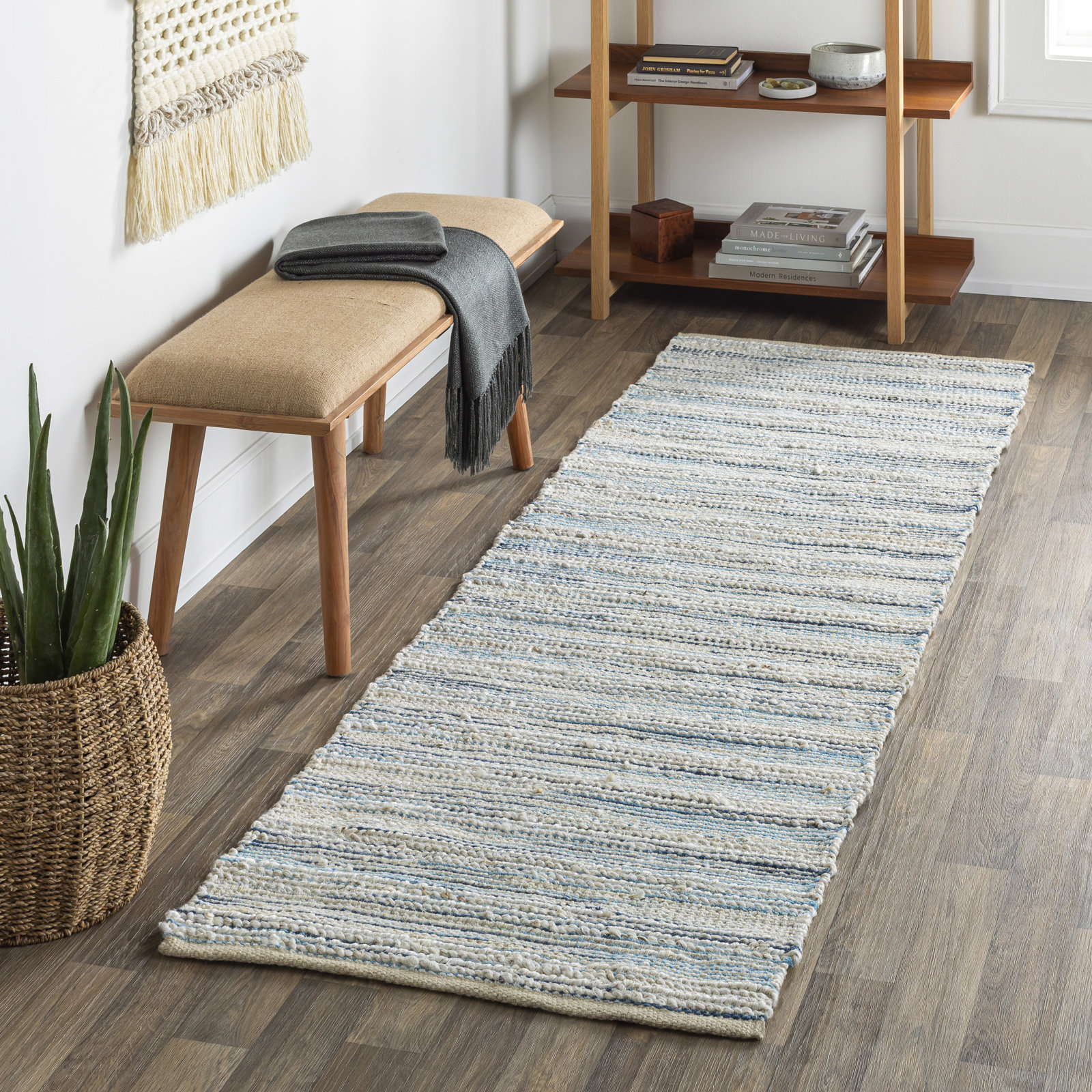 Paley Handmade Rug, Runner 2'6" x 8'