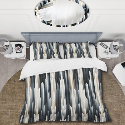 Nordic Contrast Ii Duvet Cover