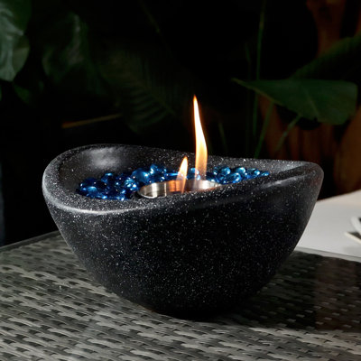 Tabletop Fire Pit Black