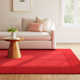Dolma Handmade Wool Red Rug