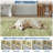 Washable Rug for Living Room, Indoor Modern Bedroom Rugs, Soft Non Slip Large Area Rug for Dining Room, Contemporary Geometric Throw Carpet for Home Office-1517119605-1517119598
