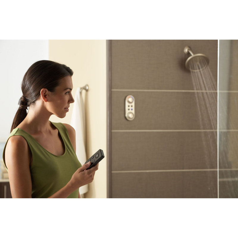 IO Digital Shower Faucet Trim, Brushed Nickel