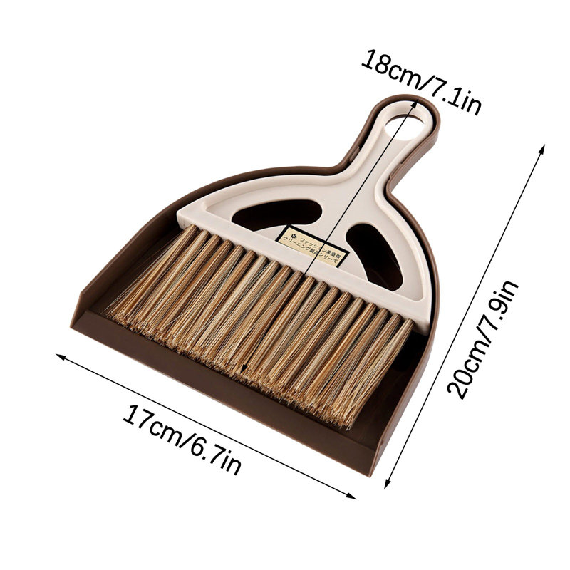 Backpack Multifunctional Household  Kitchen Garbage Shovel  Dustpan Set, D