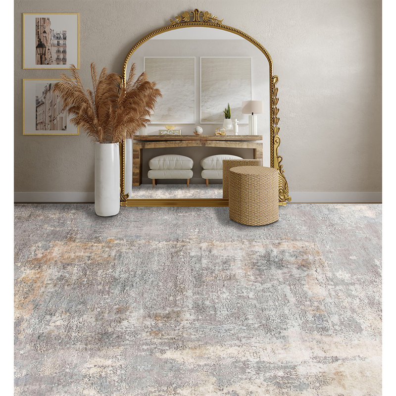 Abstract Area Rug, Rectangle 9' x 12'