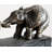 Polystone Elephant Decorative Black Sculpture