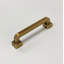 Mission "Capri" 3-3/4 Inch Drawer Pull In Antique Brass-1768189448