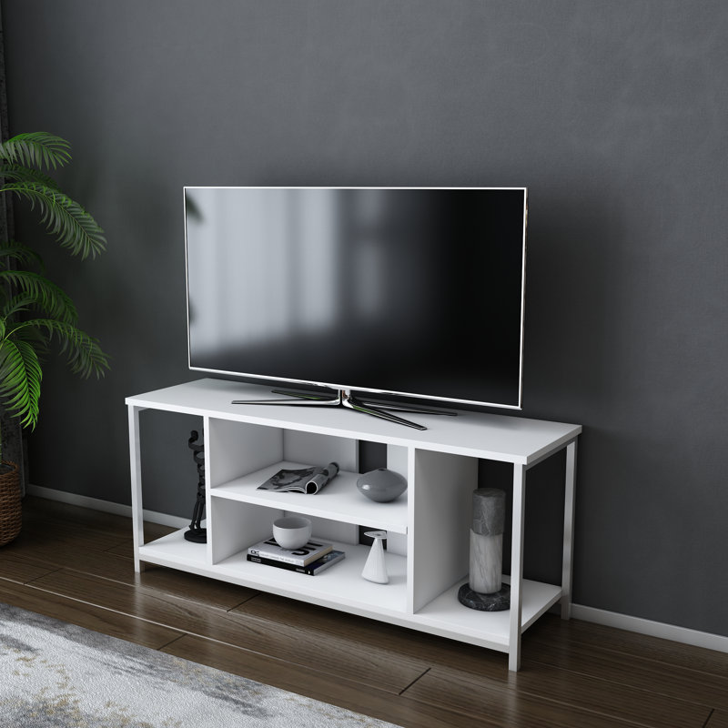Rina TV Stand for TVs up to 50", White