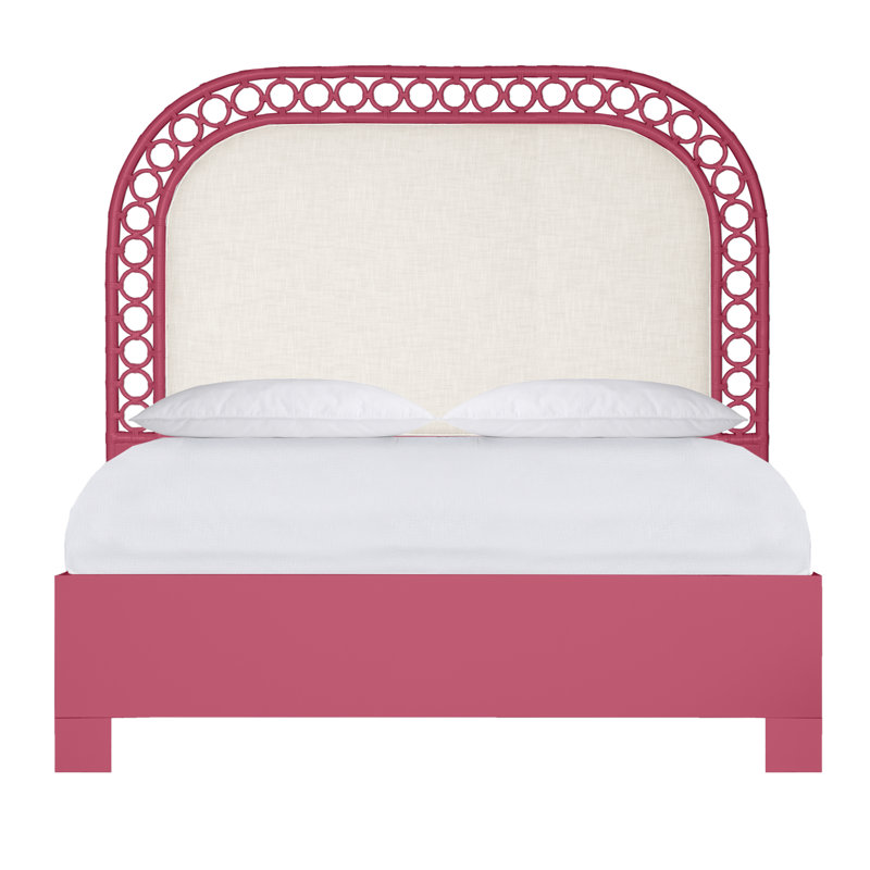 Solana Standard Bed, King, Hot Pink