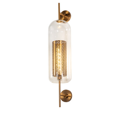 8.5" Wide Amfried Contemporary Wall Sconce