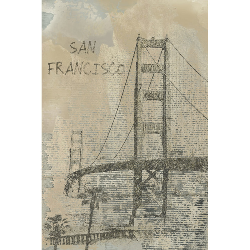 Remembering San Francisco by Irena Orlov - Wrapped Canvas Print, 46cm H x 30cm W