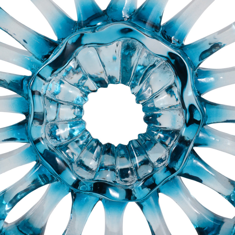 Sculpture en spirale abstraite Bixler
