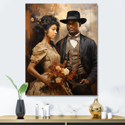 Harlem Historical Couple Portrait I
