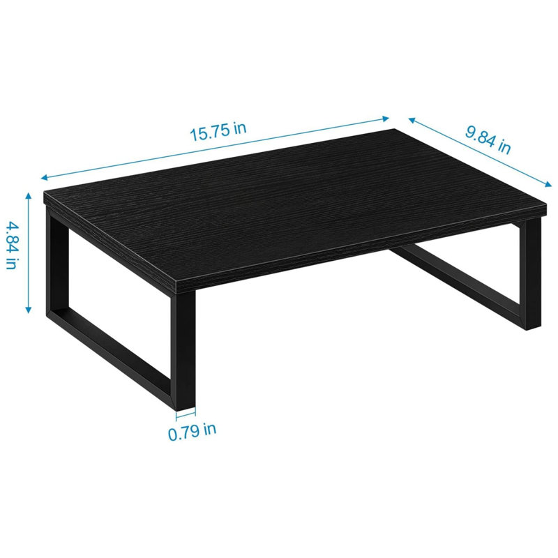 Ensemble de 2 supports pour écran noir
