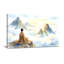 Art abstrait abstrait paysage de montagne-1519192009