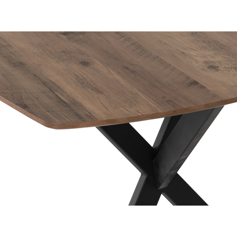 Alayna Dining Table, Medium Oak