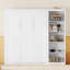 Lit escamotable mural avec tablettes Murphy-1558605752-1558605753