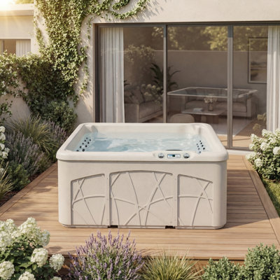 Spa prêt à l'emploi à 28 jets pour 5 personnes Lifesmart LS350DX