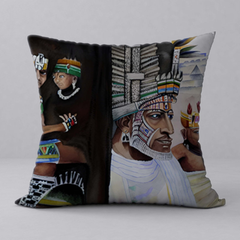 Reversible Throw Pillow