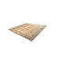 Tapis tissé à plat Vintage Aubusson, panneau botanique ivoire 8 pi 0 po x 10 pi 0 po