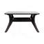 Table basse d'extérieur en bois d'eucalyptus foncé et super pierre