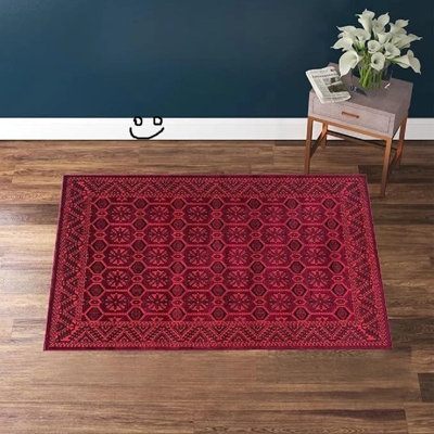 Oriental Flokati Area Rug