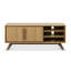 Cora Two Tone Oak Media Unit