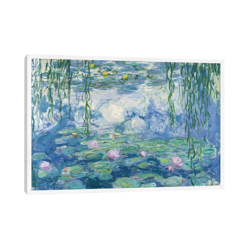 Print on Canvas, 66.04 cm H x 101.6 cm W x 4.445 cm D, White Floater Framed