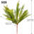 3 Pack Artificial Boston Fern Bush, UV-Resistant Fake Green Fern Greenery for Home & Outdoor Decor