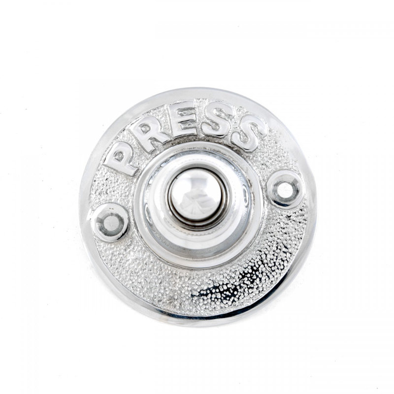 Chrome Push Button Doorbell