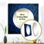 Abstrait euphorie, bleu profond, bonheur, peinture abstraite, salon mural, art mural-100983130