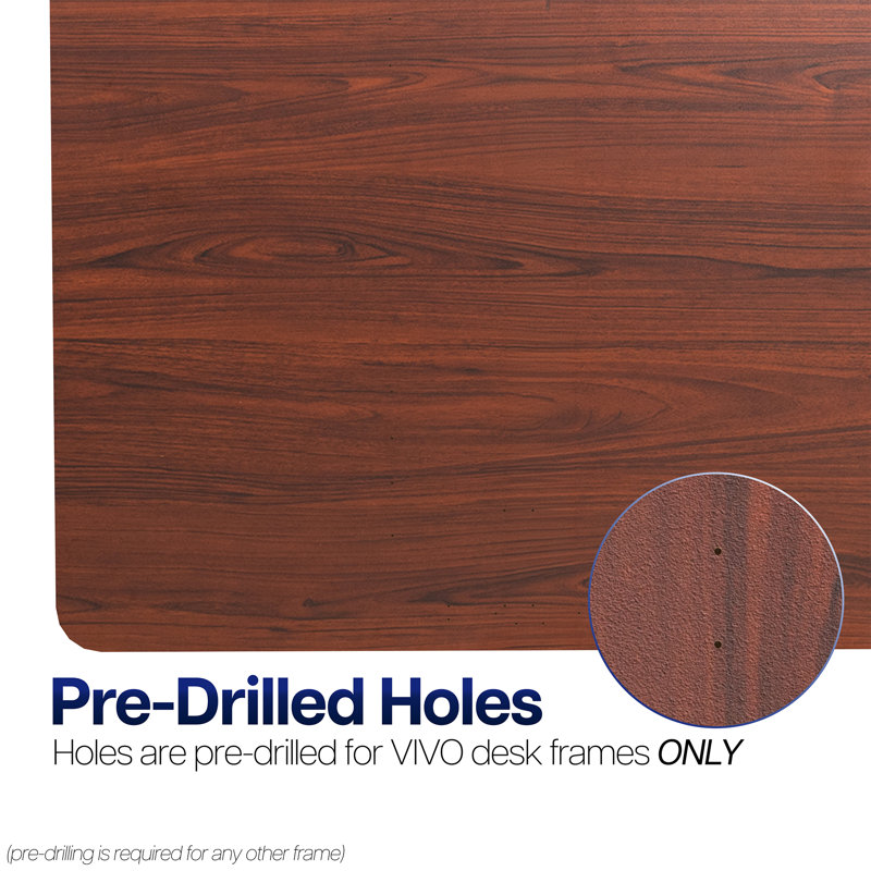 Universal Table Top for Sit to Stand Desk Frames, Black, 1" H x 70.9" W x 29.5" D, 3-Piece