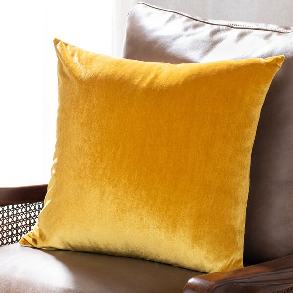 Mustard Yellow Throw Pillow – Hallstrom Home