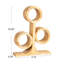 Mango Wood Circular Wine Rack