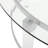 Lower Vobster Coffee Table Clear Tempered Glass Round Coffee Table 35.50" D x 35.50" W x 18.00" H