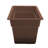 Dura Cotta Traditional Plastic Indoor/Outdoor Rectangle Window Box Planter with Attached Saucer-1656026666-1663752630