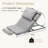 Electric Adjustable Bed Backrest - 300 Lbs Weight Capacity, 4-68° Lift, Machine Washable Fabric - For Elderly, Pregnancy, Patients, Handicap Assistance - Fits Most Bed Frames