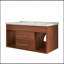 35.4"Single Bathroom Vanity With Integrated Ceramic Sink