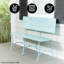 Banc de jardin en métal d’oiseau Caviness